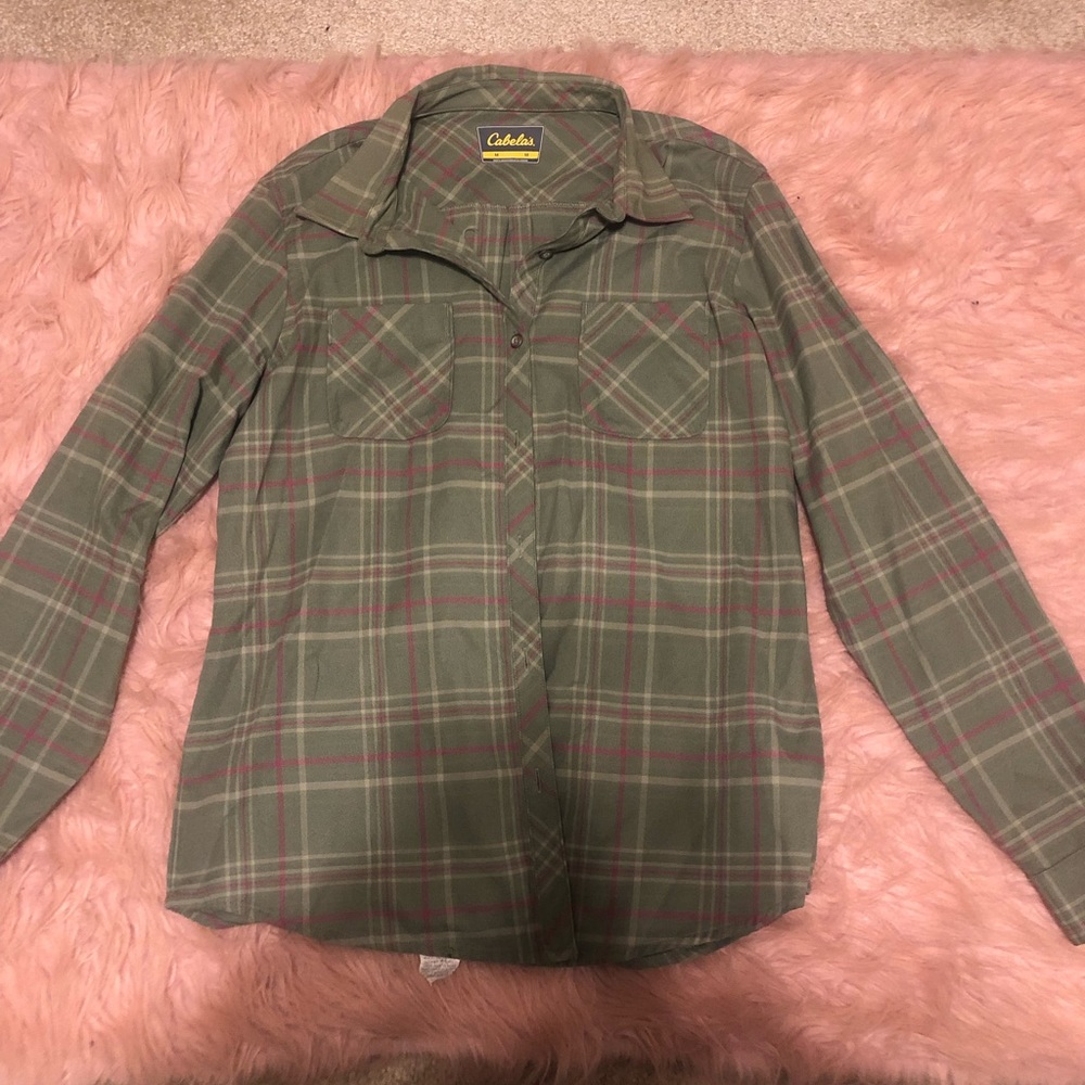 Cabelas flannel shirt